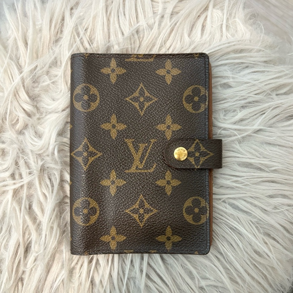 Louis Vuitton Monogram Agenda PM Notebook Cover w/unbranded inserts